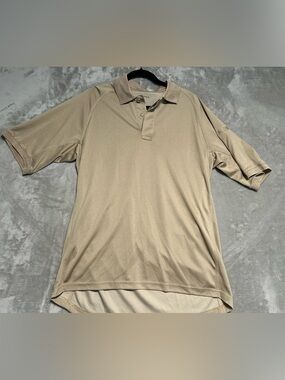 Propper Uniform Polo Shirt Men’s Large Tan Collared